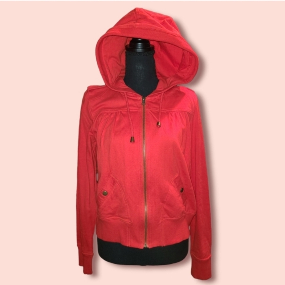 Forever 21 Red Y2K Sweatshirt Large